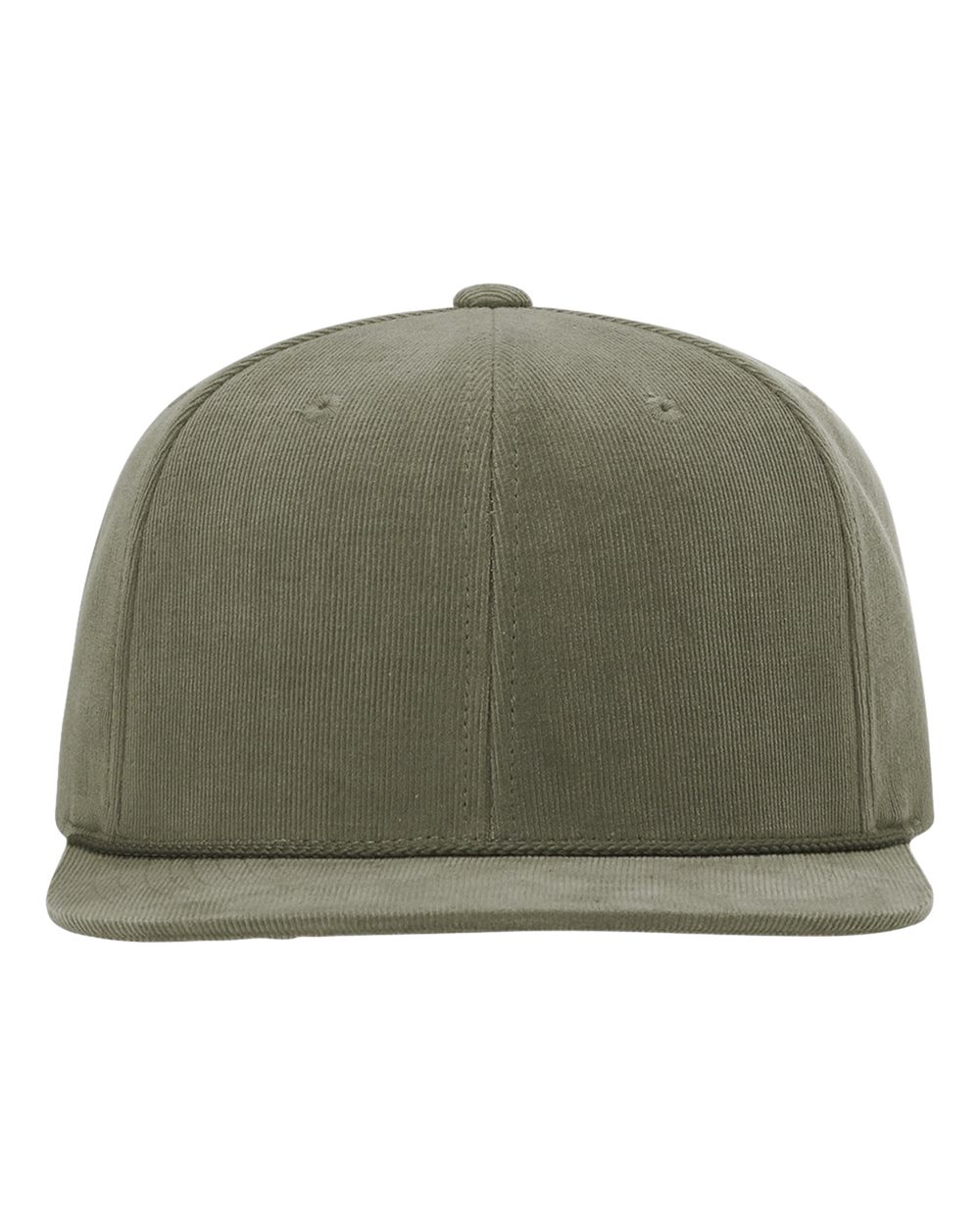 Richardson Timberline Corduroy Cap blank in Olive, style 253