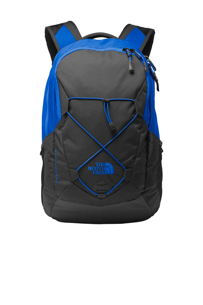 The North Face Groundwork Backpack in Monster Blue/ Asphalt Grey, style NF0A3KX6