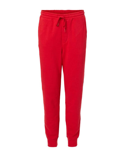 Independent Trading Co. IND20PNT Midweight Fleece Pants in Red