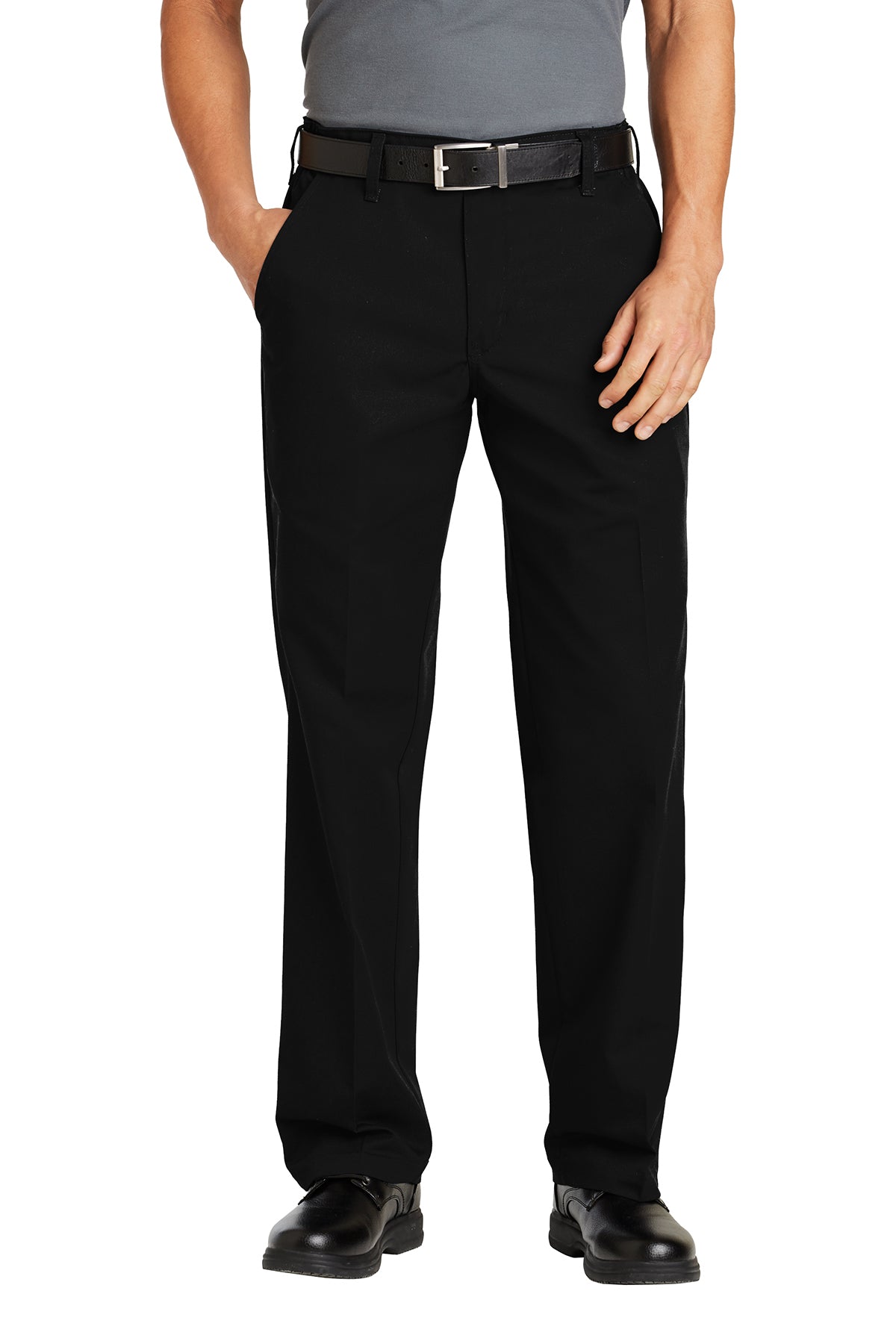 Red Kap Elastic Insert Pant PT60 in Black