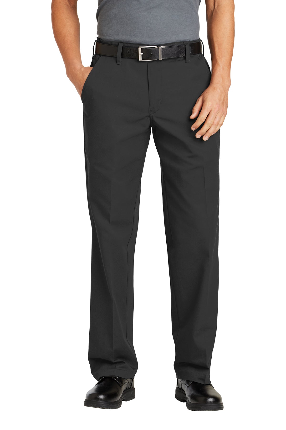 Red Kap Elastic Insert Pant PT60 in Charcoal