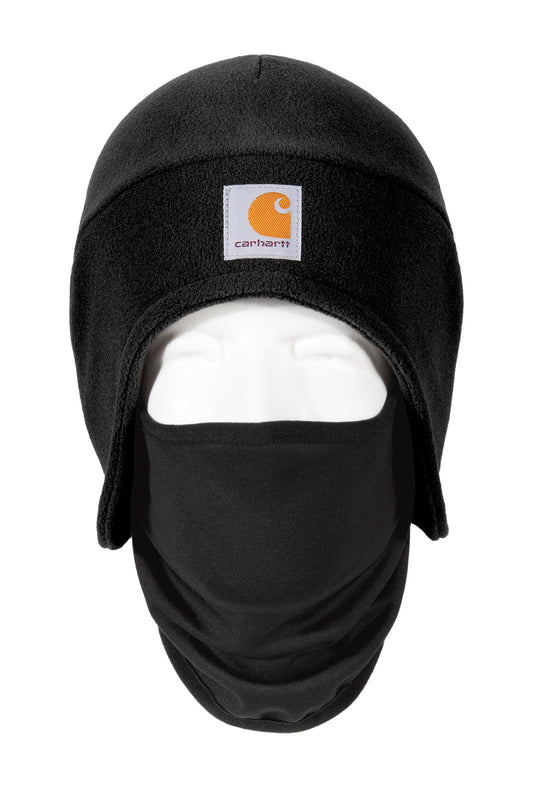 Carhartt® Fleece 2-In-1 Headwear in Black, style CTA202