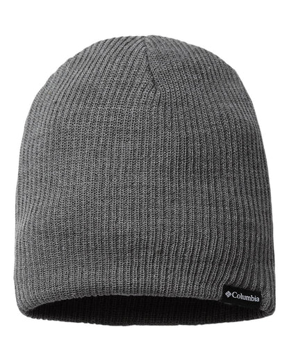 Columbia Ale Creek Beanie blank in Charcoal Heather, style 168220