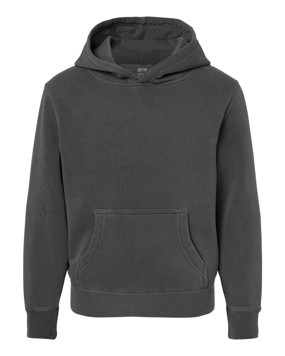 Independent Trading Co. PRM1500Y Youth Pigment-Dyed Hoodie in Pigment Black