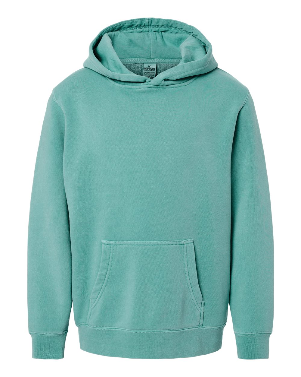 Independent Trading Co. PRM1500Y Youth Pigment-Dyed Hoodie in Pigment Mint