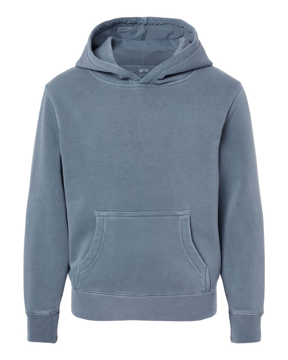Independent Trading Co. PRM1500Y Youth Pigment-Dyed Hoodie in Pigment Slate Blue