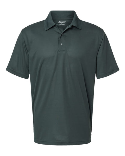 Paragon Men's Saratoga Performance Mini Mesh Polo blank in Carbon, style 100