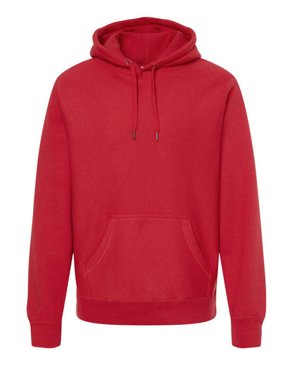 Independent Trading Co. IND5000P Legend Premium Heavyweight Cross-Grain Hoodie in Red