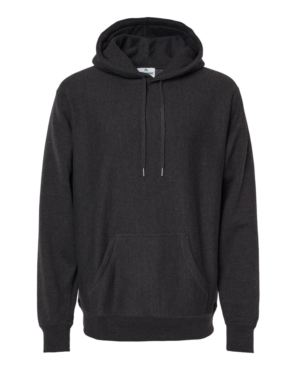Independent Trading Co. IND5000P Legend Premium Heavyweight Cross-Grain Hoodie in Charcoal Heather