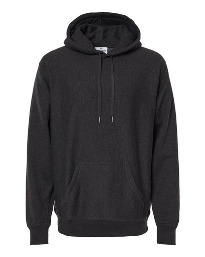 Independent Trading Co. IND5000P Legend Premium Heavyweight Cross-Grain Hoodie in Charcoal Heather