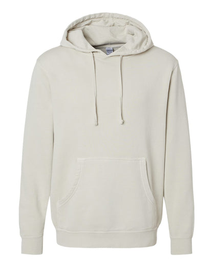 Independent Trading Co. PRM4500 Midweight Pigment-Dyed Hoodie in Pigment Ivory