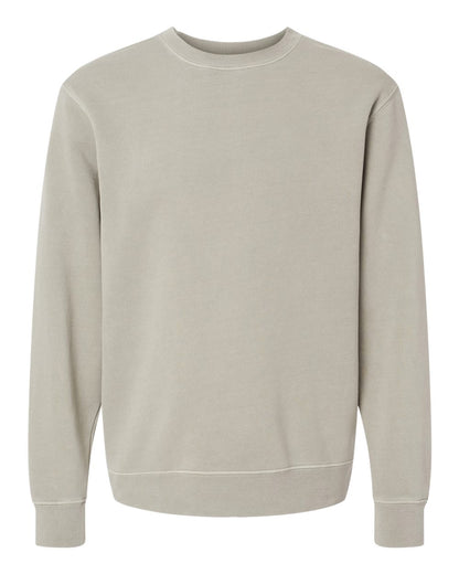 Independent Trading Co. PRM3500 Midweight Pigment-Dyed Crewneck in Pigment Cement
