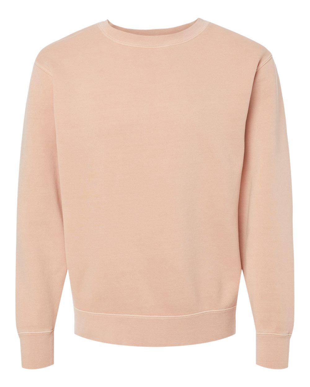 Independent Trading Co. PRM3500 Midweight Pigment-Dyed Crewneck in Pigment Dusty Pink