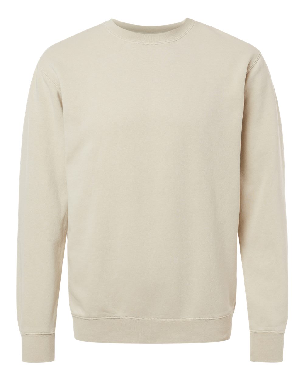Independent Trading Co. PRM3500 Midweight Pigment-Dyed Crewneck in Pigment Ivory