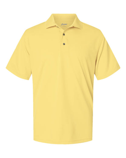 Paragon Men's Saratoga Performance Mini Mesh Polo blank in Butter, style 100