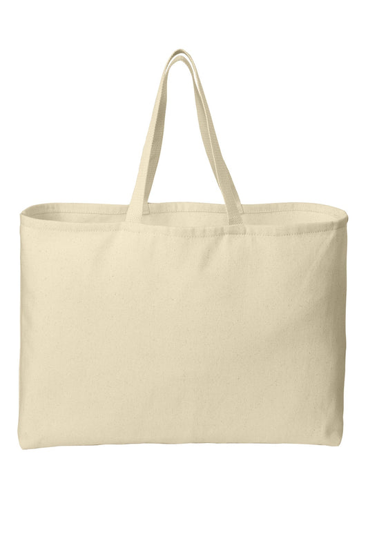 Port Authority Ideal Twill Jumbo Tote B300 - Natural