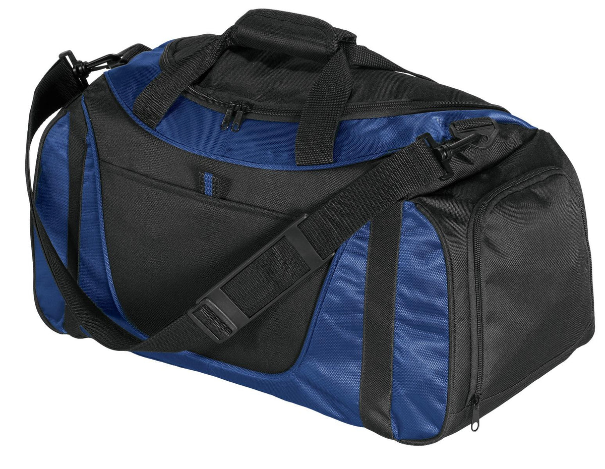 Port Authority Small Two-Tone Duffel BG1040 - Navy/ Black