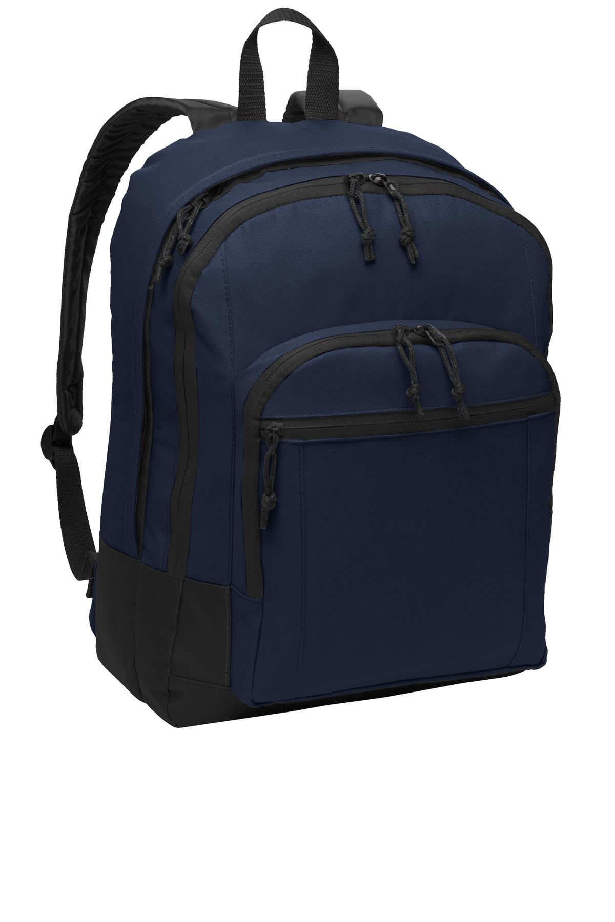Port Authority Basic Backpack BG204 - Navy