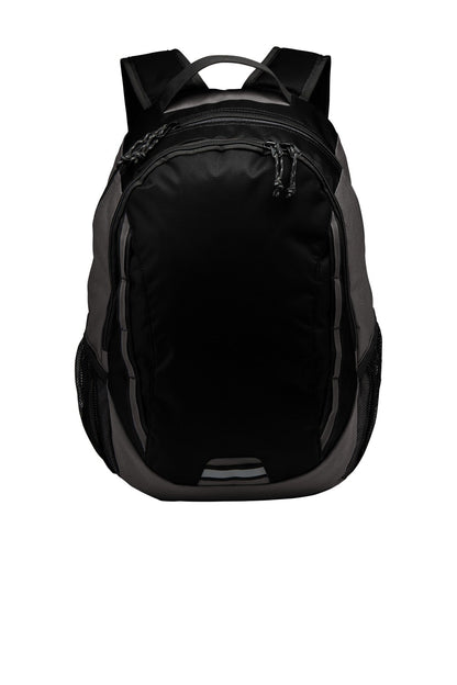 Port Authority Ridge Backpack BG208 - Black/ Dark Charcoal