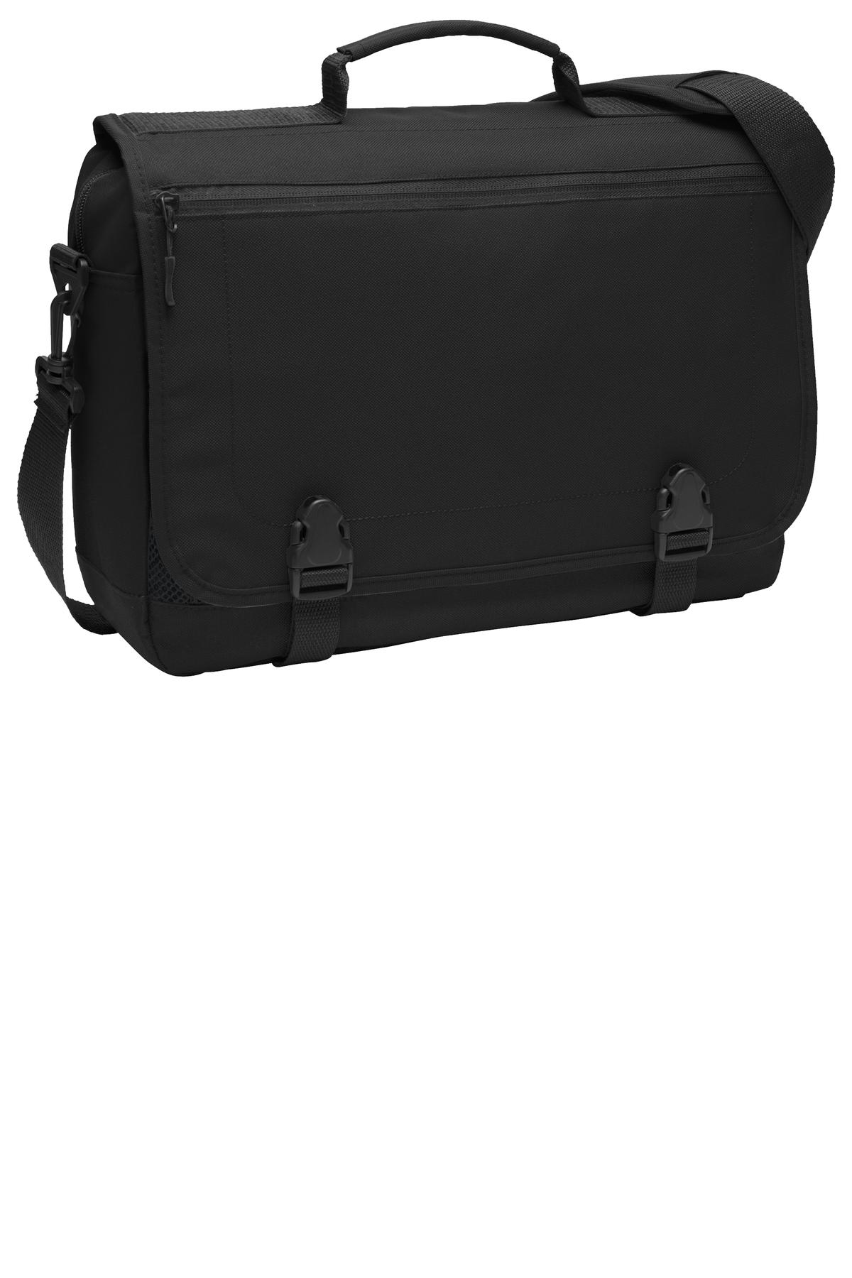 Port Authority Messenger Briefcase BG304 - Black
