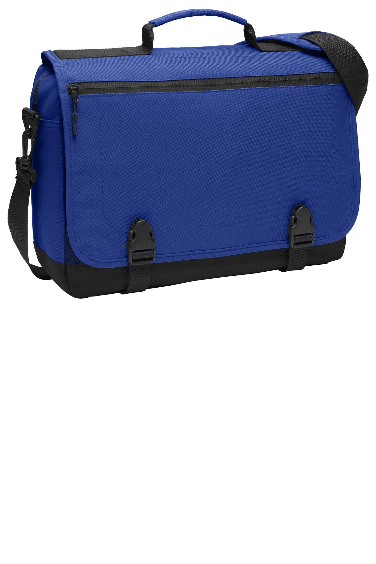 Port Authority Messenger Briefcase BG304 - Twilight Blue