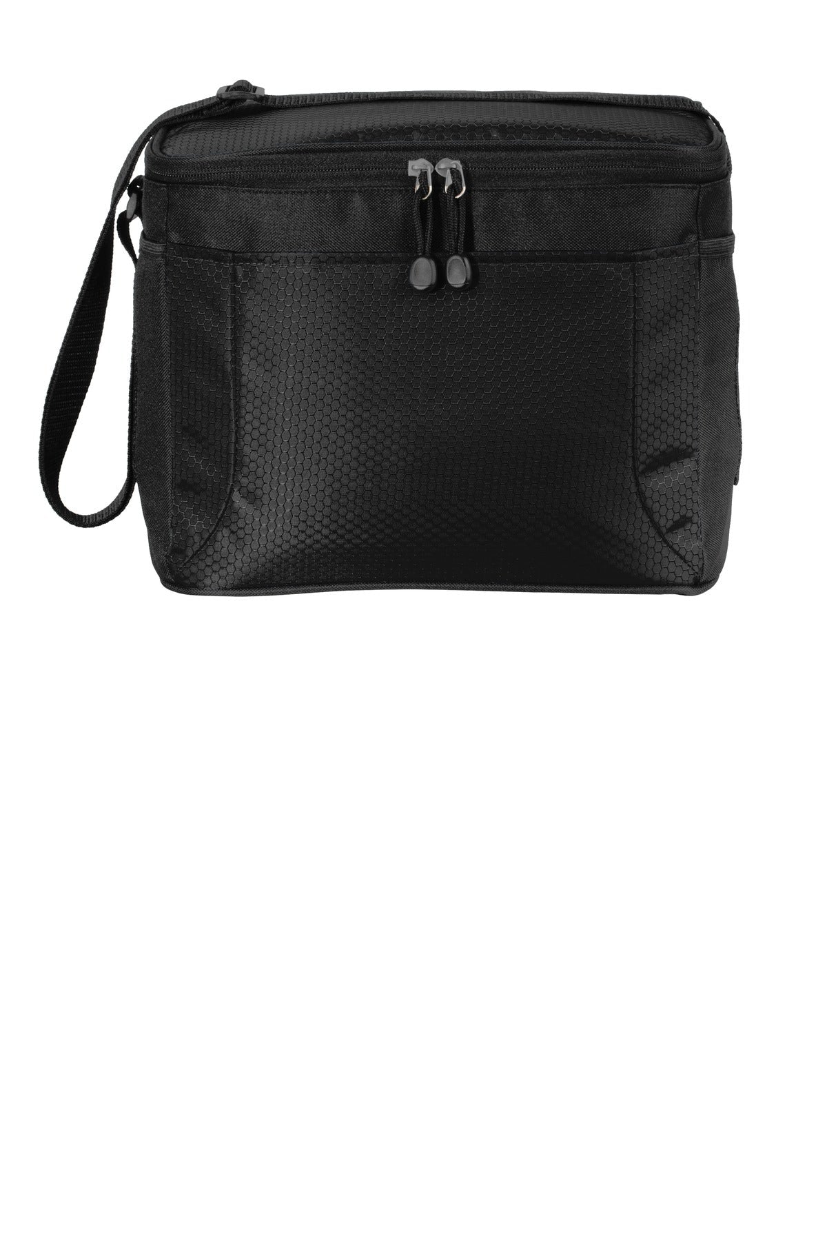 Port Authority 12-Can Cube Cooler BG513 - Black/ Black