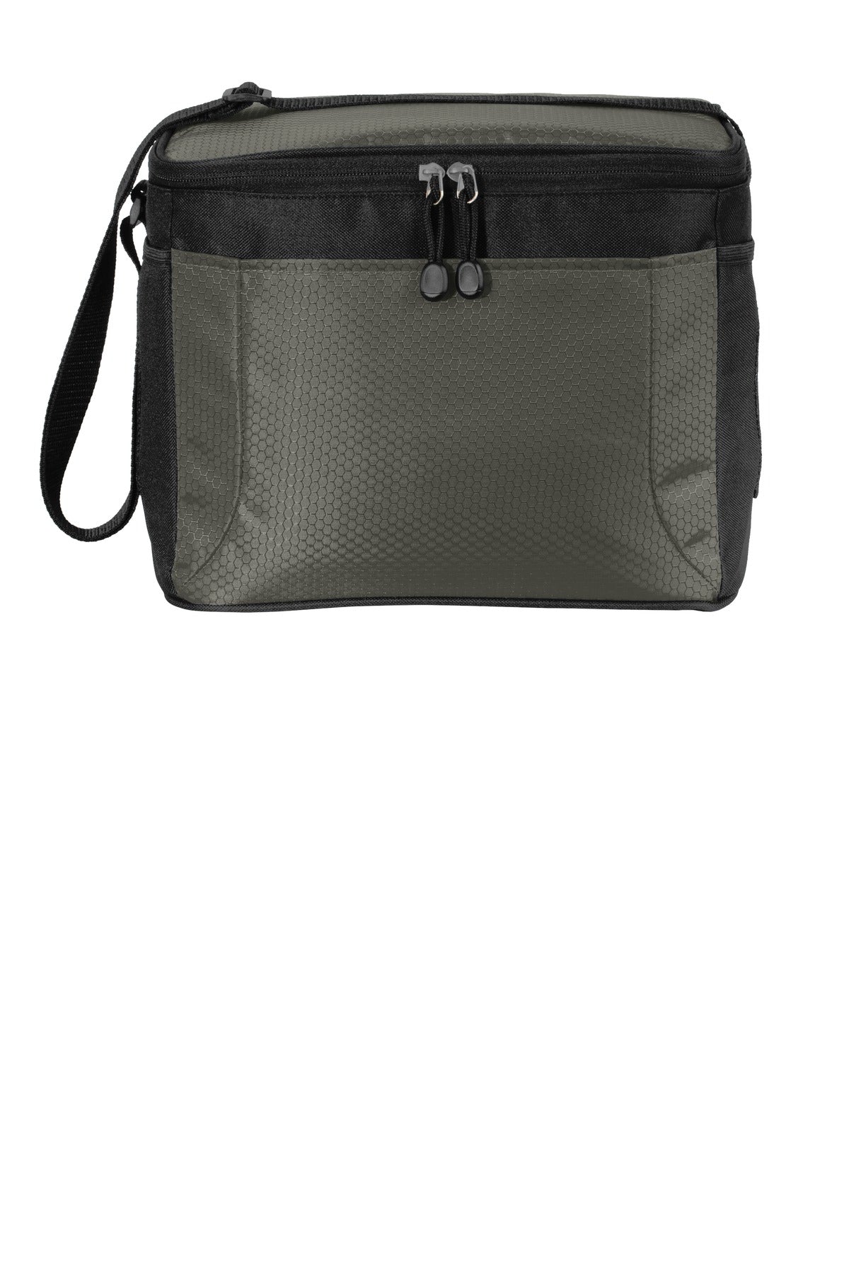 Port Authority 12-Can Cube Cooler BG513 - Grey/ Black