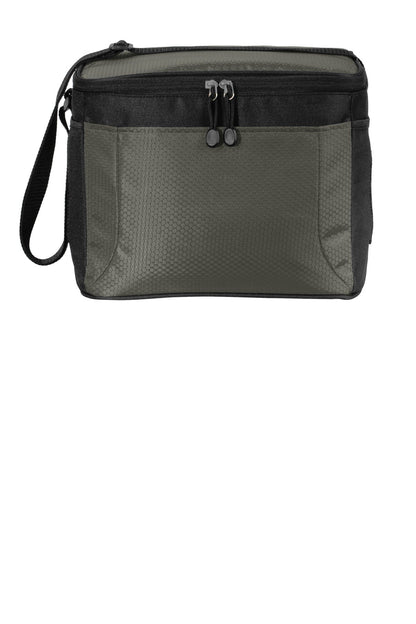 Port Authority 12-Can Cube Cooler BG513 - Grey/ Black