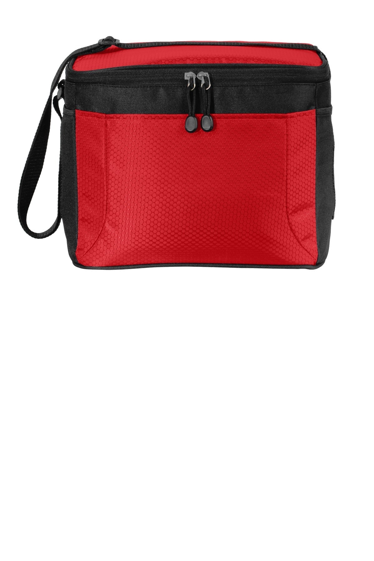 Port Authority 12-Can Cube Cooler BG513 - Red/ Black