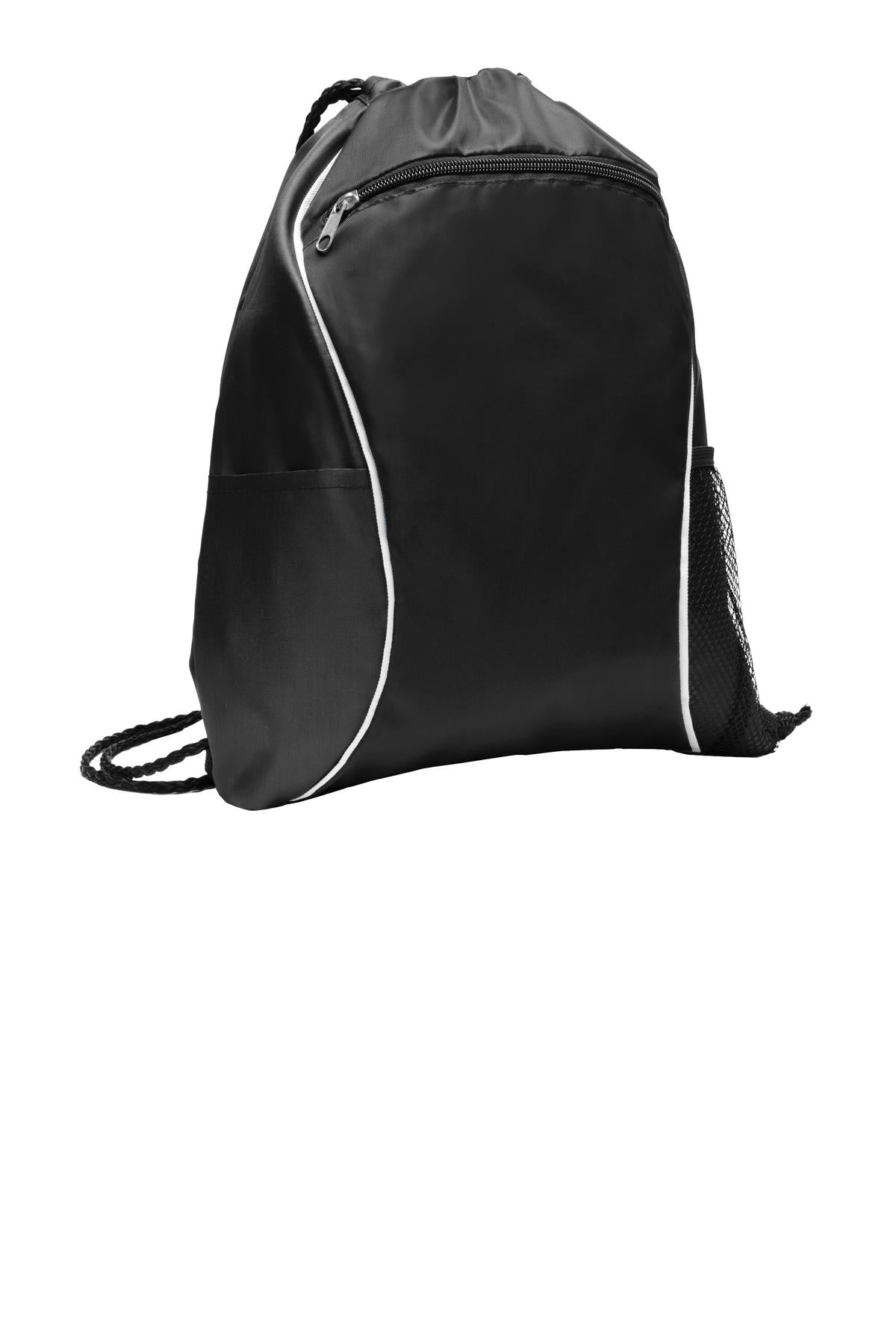Port Authority Fast Break Cinch Pack BG613 - Black