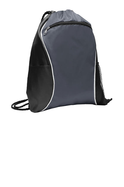 Port Authority Fast Break Cinch Pack BG613 - Deep Smoke