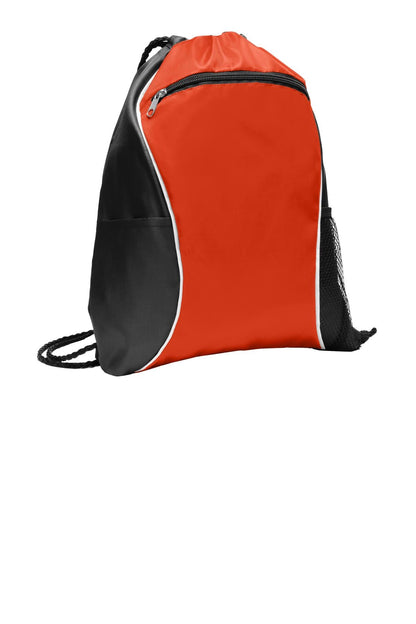 Port Authority Fast Break Cinch Pack BG613 - Pop Orange