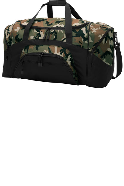 Port Authority Standard Colorblock Sport Duffel BG99 - Military Camo/ Black