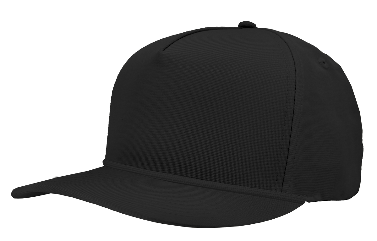 Zapped Headwear Patriot R+ Rope Hat - Black-black rope
