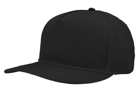 Zapped Headwear Patriot R+ Rope Hat - Black-black rope