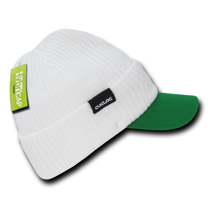 Decky C01 in White/Kelly Green