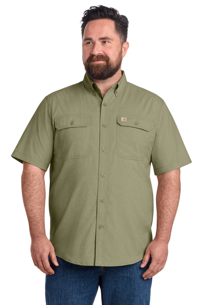 Carhartt Force Solid Short Sleeve Shirt - Wholesale Custom Workwear Blanks