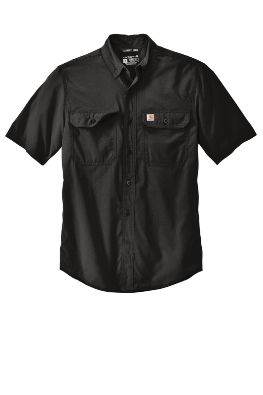 Carhartt Force Solid Short Sleeve Shirt - Wholesale Custom Workwear Blanks