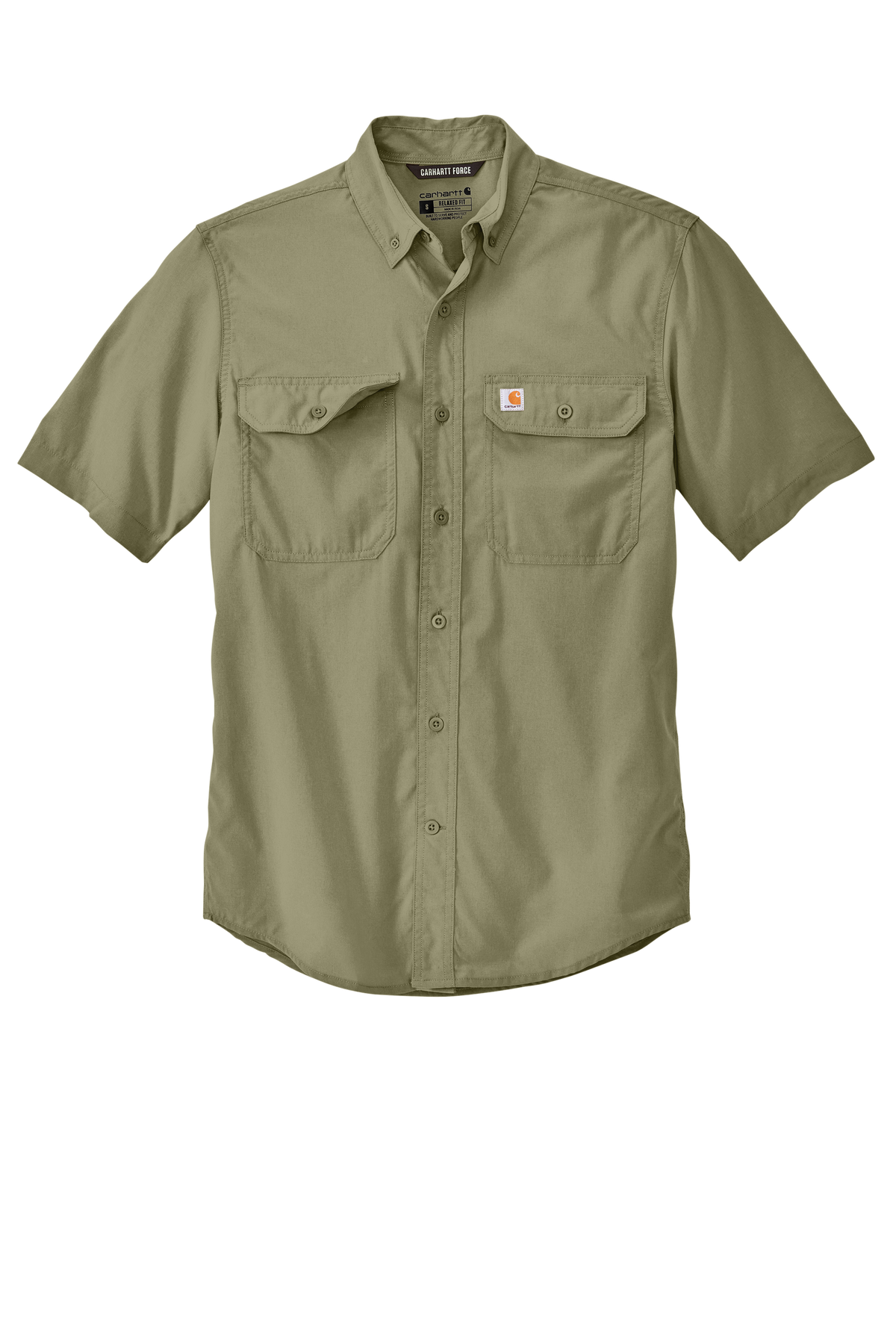 Carhartt Force Solid Short Sleeve Shirt - Wholesale Custom Workwear Blanks