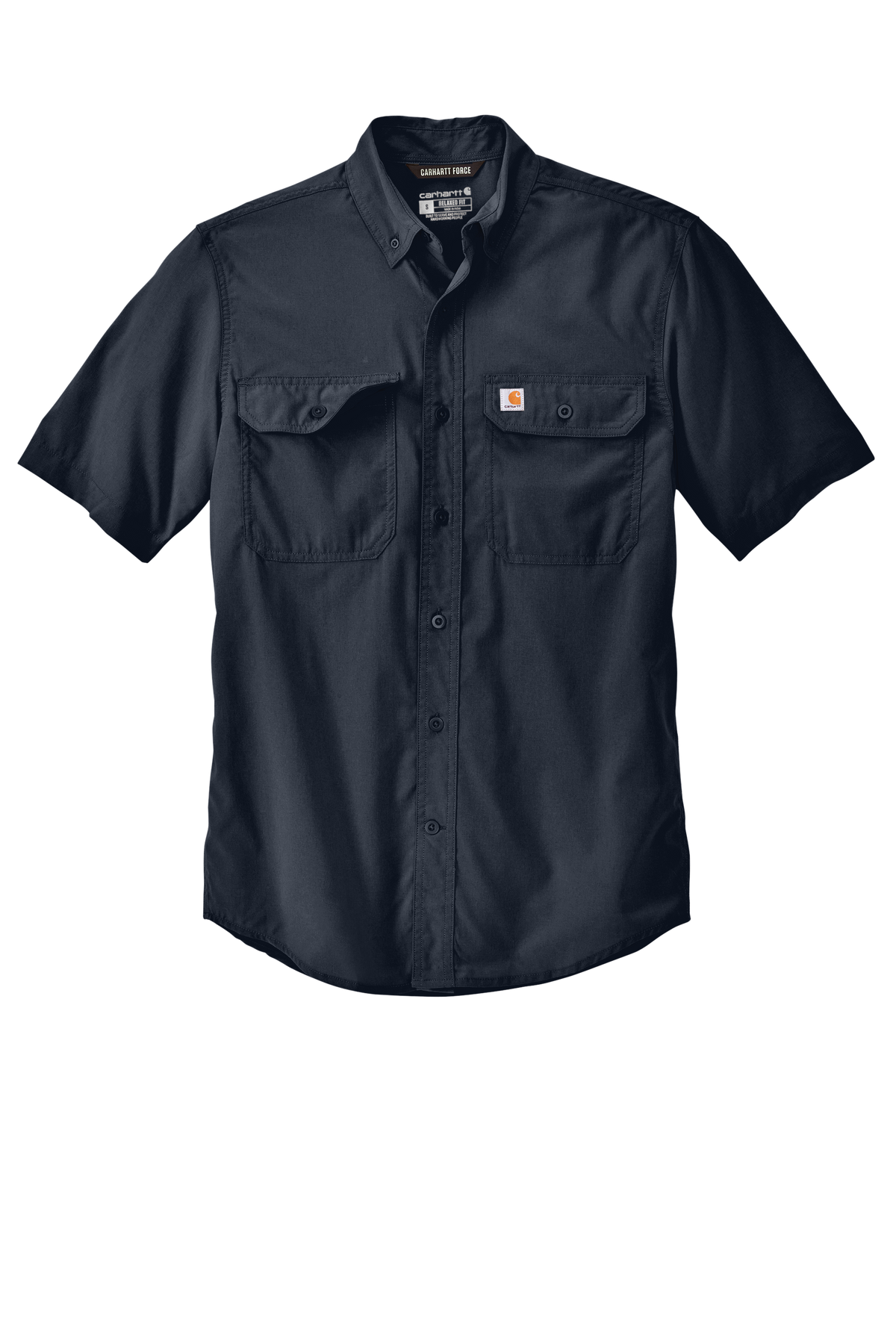 Carhartt Force Solid Short Sleeve Shirt - Wholesale Custom Workwear Blanks