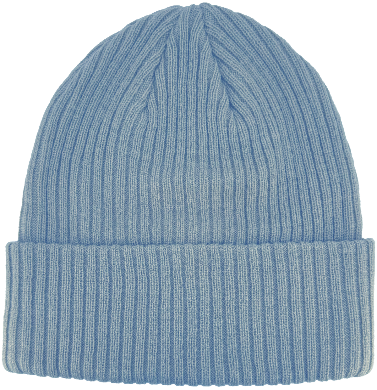 Zapped Headwear Knitted Cuff Beanie - Light Blue