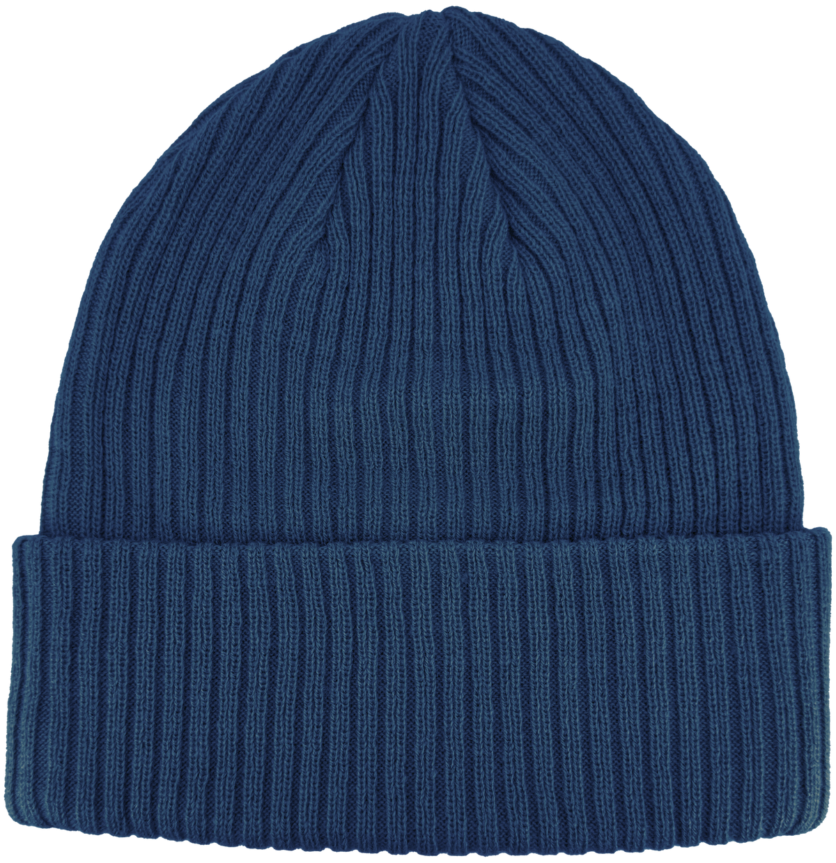 Zapped Headwear Knitted Cuff Beanie - Dark Blue