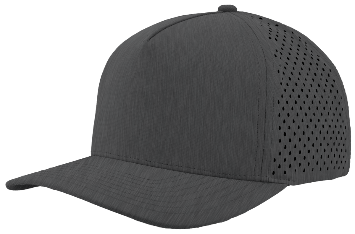 Zapped Headwear Blackhawk 5-Panel Hat - Graphite