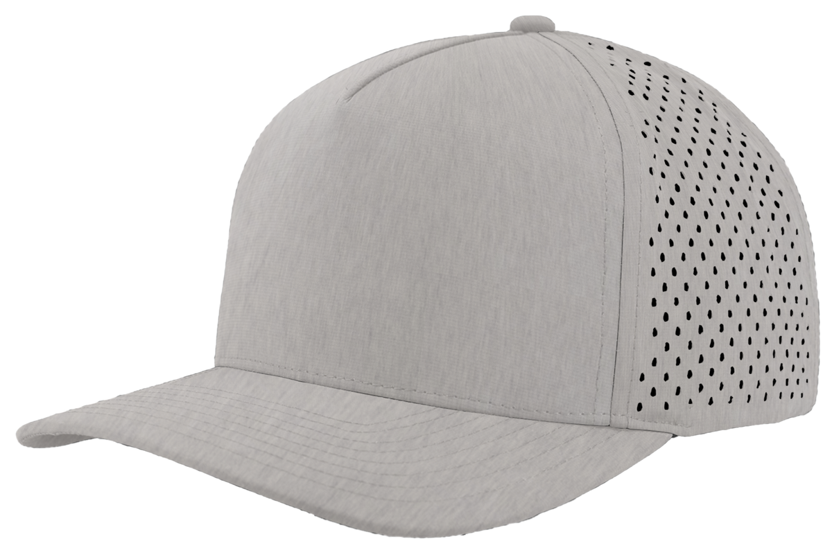 Zapped Headwear Youth Blackhawk 5-Panel Hat - Heather Grey