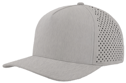 Zapped Headwear XL Blackhawk 5-Panel Hat - Heather Grey