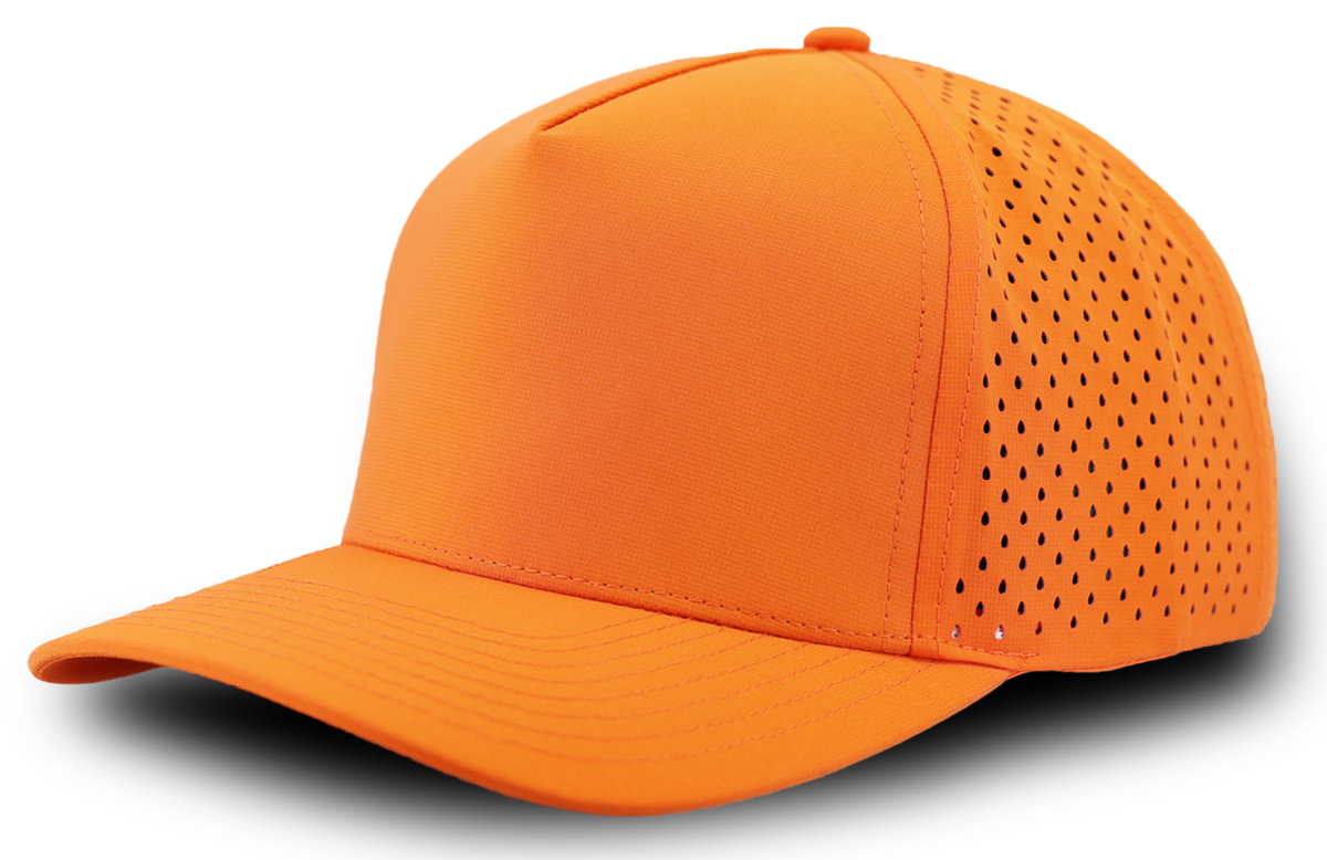Zapped Headwear Blackhawk 5-Panel Hat - Blaze Orange
