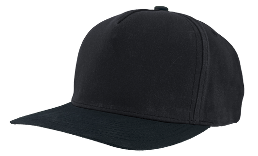 Zapped Headwear Patriot Waxed Canvas Hat - Black