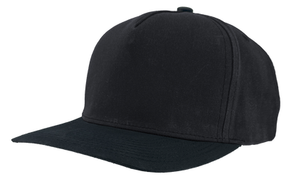 Zapped Headwear Patriot Waxed Canvas Hat - Black