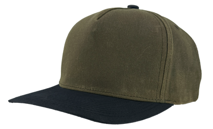 Zapped Headwear Patriot Waxed Canvas Hat - Loden/Black