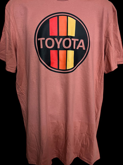 Vintage Retro Toyota 3 - Bar Graphic Tee – Classic Car Enthusiast Apparel - Shop Battle Born Clothing
